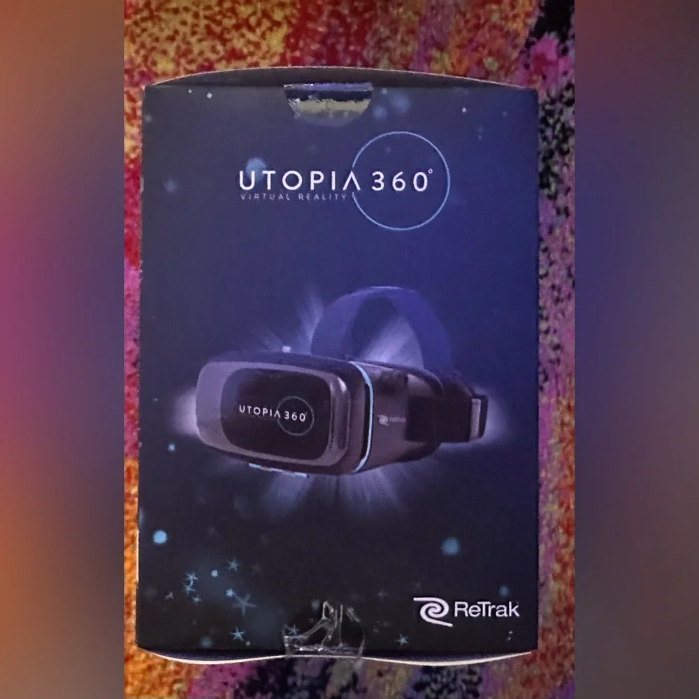 Virtual Reality 3D Headset - Black